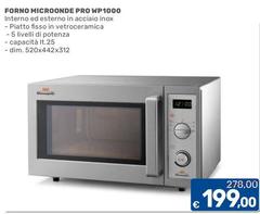Forno Microonde Pro WP1000