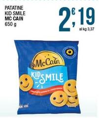 Mc cain - Patatine Kid Smile