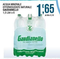 Gaudianello - Acqua Minerale Effervescente Naturale