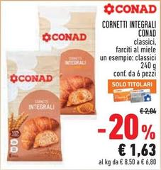 Conad - Cornetti Integrali