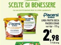 Benessere - Linea Frutta Secca Piacersi