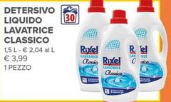 Rixel - Detersivo Liquido Lavatrice Classico