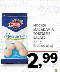 Ventura - Noci Di Macadamia Tostate E Salate