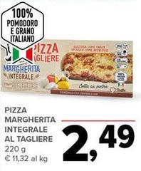 Pizza Margherita Integrale Al Tagliere