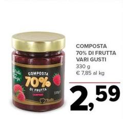 Vallè - Composta 70% Di Frutta