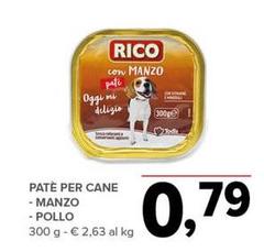 Rico - Patè Per Cane Manzo