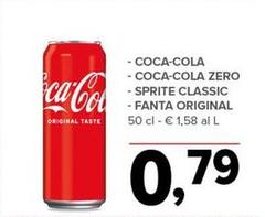 Coca Cola - Coca-Cola Zero, Sprite Classic, Fanta Original