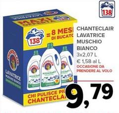 Chanteclair - Lavatrice Muschio Bianco