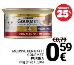 Purina - Mousse Per Gatti Gourmet