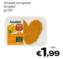 Amadori - Ortaiole Con Spinaci