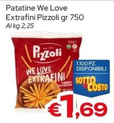 Pizzoli - Patatine We Love Extrafini