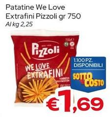 Pizzoli - Patatine We Love Extrafini