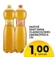 Sant'anna - Santhè Classico/Zero Limone/Pesca