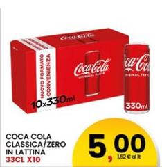 Coca Cola - Classica/Zero In Lattina