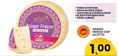 Asiago -  Fresco DOP