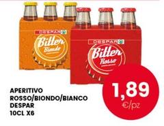 Despar - Aperitivo Rosso/Biondo/Bianco