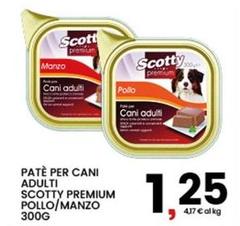 Scott - Patè Per Cani Adulti y Premium Pollo/Manzo