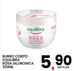 Equilibra - Burro Corpo  Rosa Ialuronica