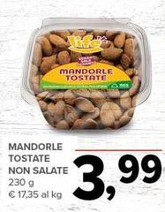 Mandorle Tostate Non Salate