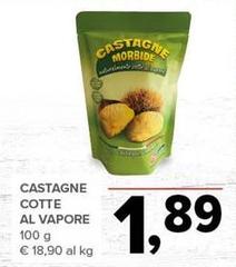 Castagne Cotte Al Vapore