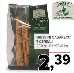Grissini Casarecci 7 Cereali