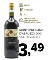 Montepulciano D'Abruzzo DOC