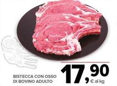Bistecca Con Osso Di Bovino Adulto