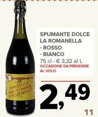 Romanella - Spumante Dolce La