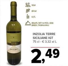 Terre siciliane - Inzolia Terre Siciliane IGT