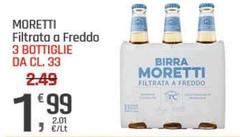 Moretti - Filtrata A Freddo 3 Bottiglie