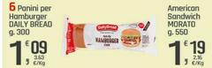 Daily bread - Panini Per Hamburger