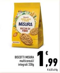 Misura - Biscotti Multicereali