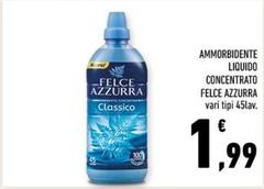 Felce Azzurra - Ammorbidente Liquido Concentrato