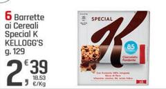 Kelloggs - 6 Barrette Ai Cereali Special K