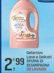 Spuma di Sciampagna - Detersivo Lana E Delicati