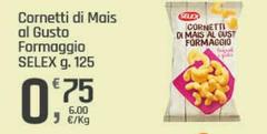 Selex - Cornetti Di Mais Al Gusto Formaggio