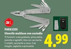 Parkside - Utensile Multiuso Con Custodia