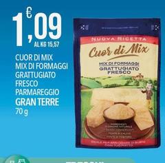 Cuor di scelta - Mix Di Formaggi Grattugiato Fresco Parmareggio