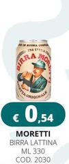 Moretti - Birra Lattina