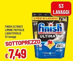 Finish - Ultimate Limone Pastiglie Lavastoviglie