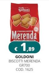 Goldoni mirandola - Biscotti Merenda Gr700