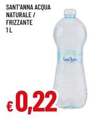 Sant'anna - Acqua Naturale/ Frizzante