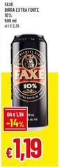 Faxe - Birra Extra Forte