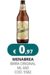 Menabrea - Birra Original