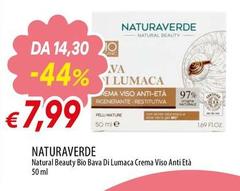 Natura bio - Natural Beauty Bio Bava Di Lumaca Crema Viso Anti Età
