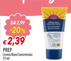 Prep - Crema Mani Concentrata