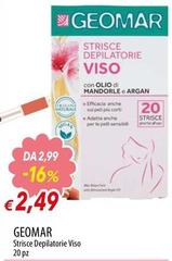 Geomar - Strisce Depilatorie Viso