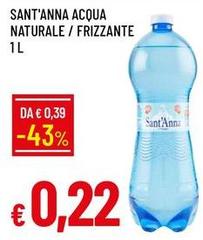 Sant'anna - Acqua Naturale/ Frizzante