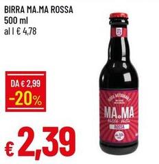 Ma.ma - Birra  Rossa