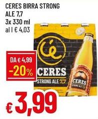 Ceres - Birra Strong Ale 7,7